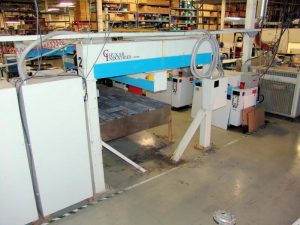 Cnc Jet d'eau Chukar 48XY 6 x 10 pieds 440 volts 1998