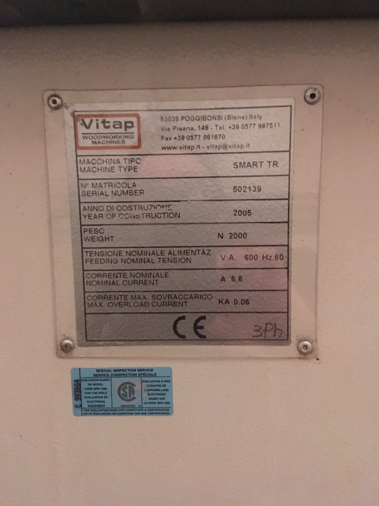 Plaqueuse de chant pièces courbe Vitap Smart TR – Image 8