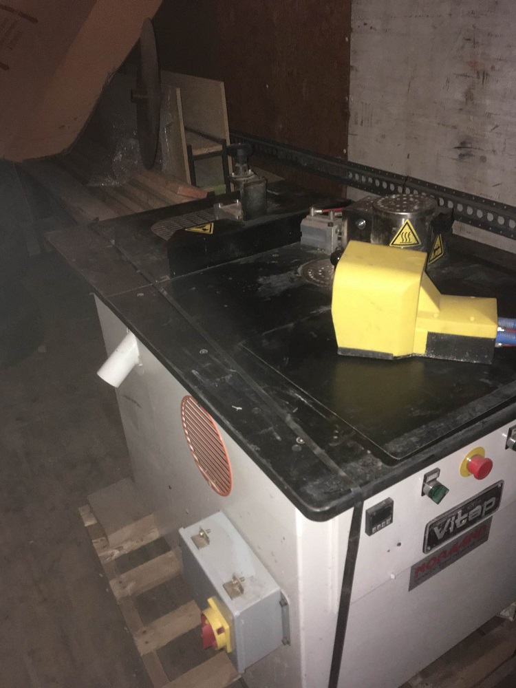 Plaqueuse de chant pièces courbe Vitap Smart TR