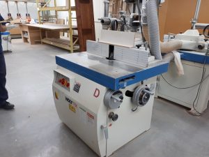 Shaper holytek SS-512-T.S, 2005 table coulissante arbre inclinable