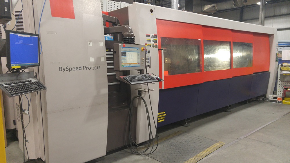 Cnc laser Bystronic Byspeed Pro 3015, 2011