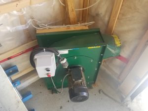 Ventilateur extracteur a copeaux Logosol 4hp