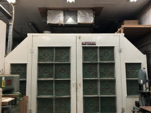 Chambre à peinture fermée Binks 14 x 28