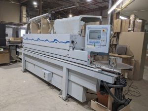 Plaqueuse de chants Brandt Optimat KDF-530C, 2007 Pre-Milling