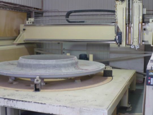 Cnc Thermwood 4 axes tour 10 x 10 pieds x 20 pouces