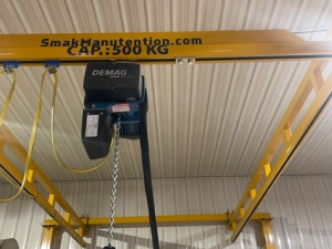 Systeme de manutention pont roulant Smak Design