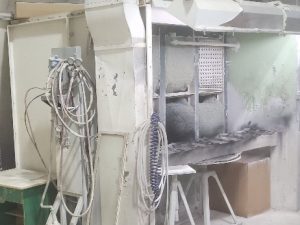 Chambre à peinture ouverte avec Fusil Lemmer