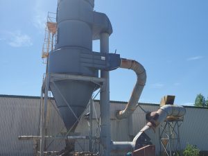 Dépoussiéreur exterieur Rodair Cyclofiltre 32000 cfm Pulsion