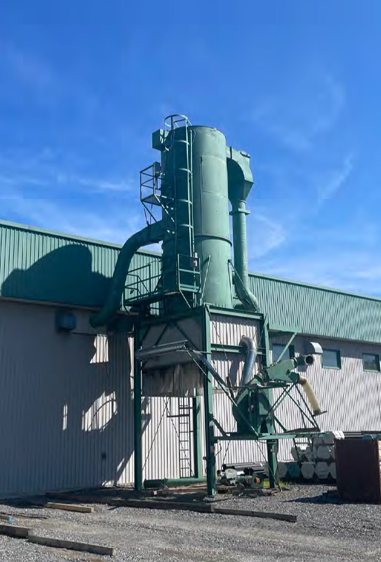 Dépoussiéreur Rousseau 10000 cfm 50hp.