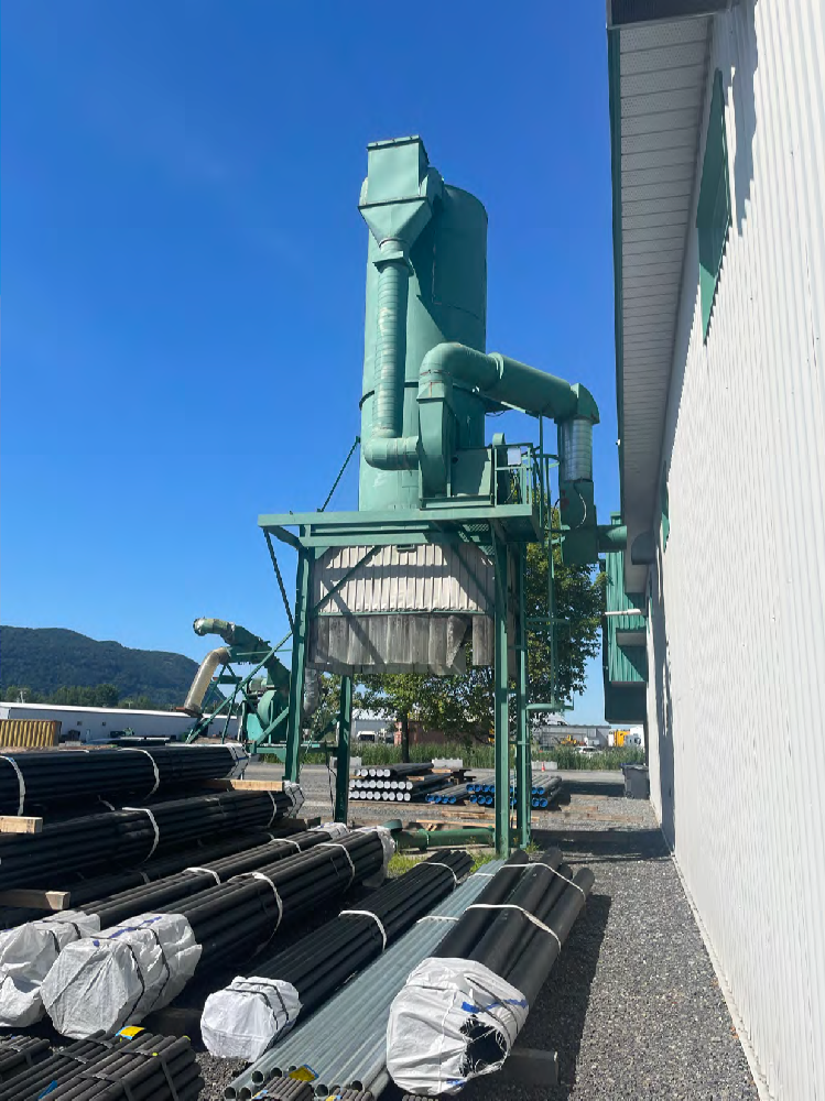 Dépoussiéreur Rousseau 10000 cfm 50hp. – Image 3