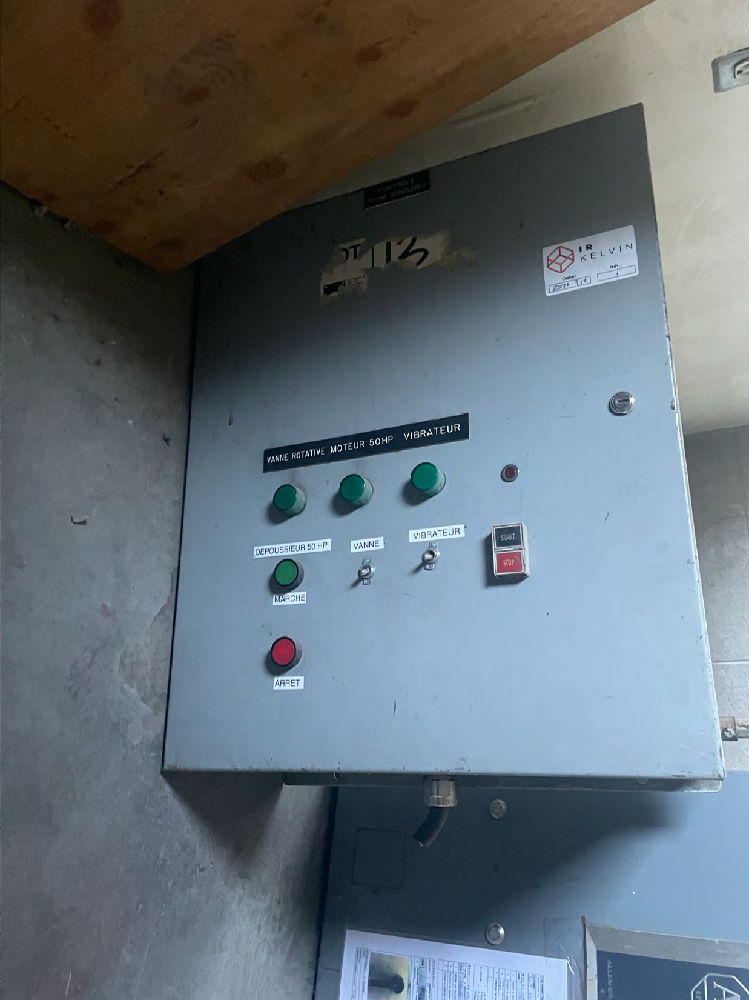 Dépoussiéreur Rousseau 10000 cfm 50hp. – Image 8