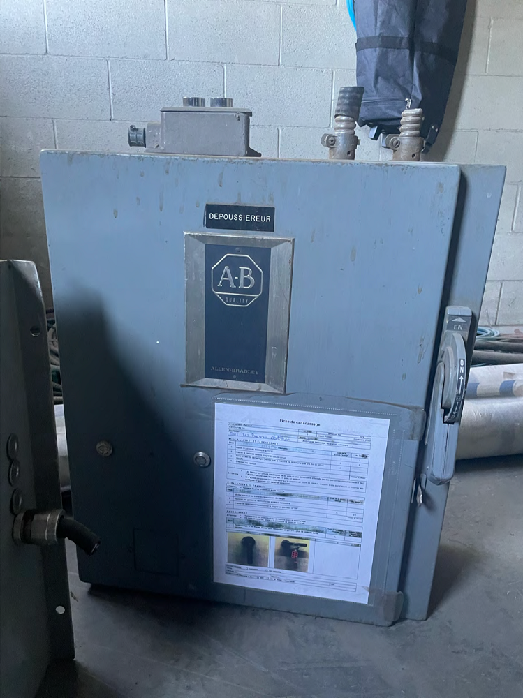 Dépoussiéreur Rousseau 10000 cfm 50hp. – Image 7