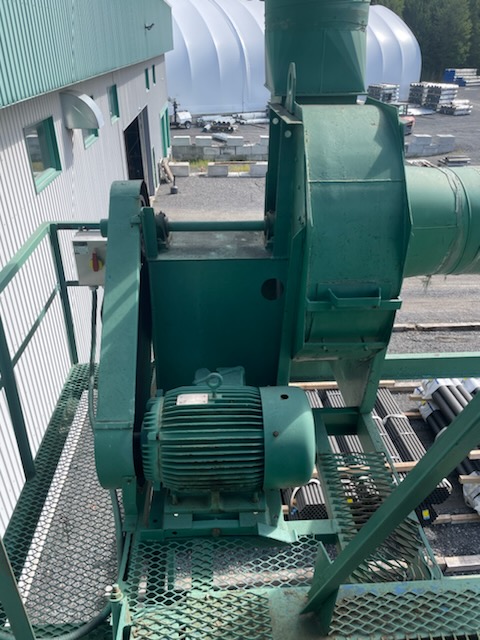 Dépoussiéreur Rousseau 10000 cfm 50hp. – Image 11