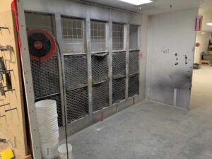 Chambre à peinture de 12'