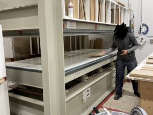Presse chaude Orma NPC 8/120, 55 x 115 pouces