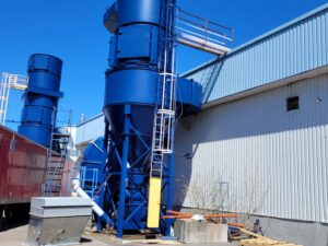 Dépoussiéreur Rousseau 100 Hp 32000 cfm Pulse air