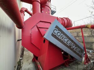 Dépoussiéreur extérieur Concept-Air 125 HP 25000 cfm
