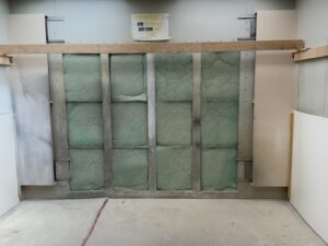 Chambre à peinture 9 x 12 pieds